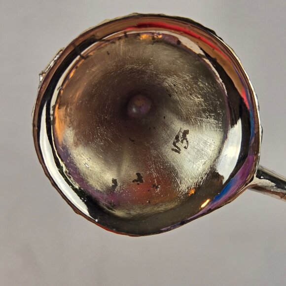 Silver Toned Metal Christmas Tree Candle Snuffer Gifts Holiday Winter Season - Picture 5 of 9